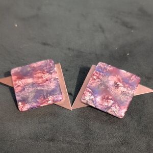 Abstract Square Earrings